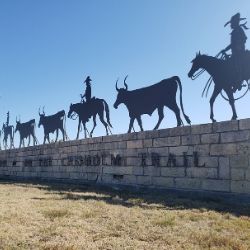 Chisholm Trail Entrance Sign 